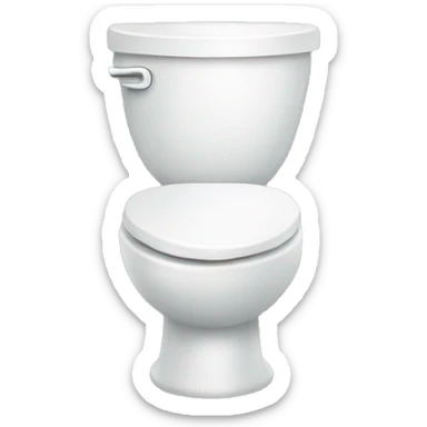 Toilet sticker