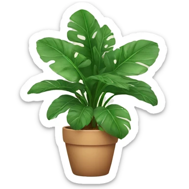 House plants sticker
