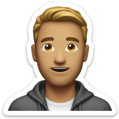 Create me an emote using this color #71627a that says Skill Issue sticker