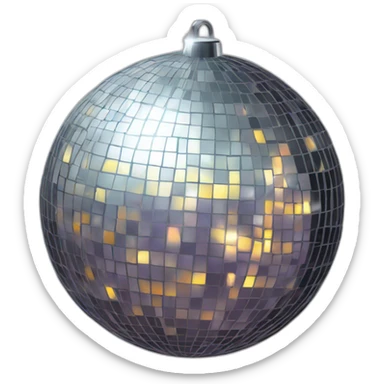 disco ball sticker