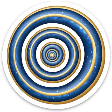 Spiral Galaxy sticker