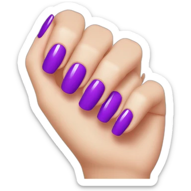 Nail-polish sticker