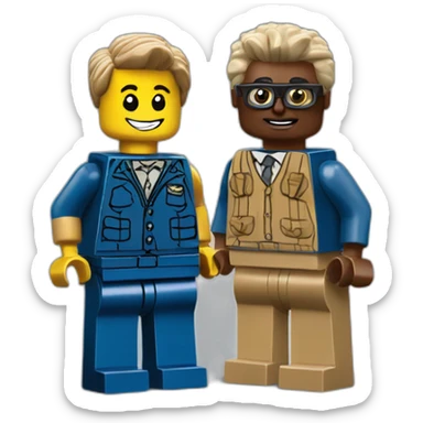 lego dynamic duo sticker