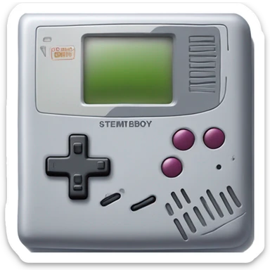 Gameboy trac sticker