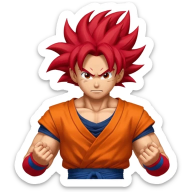 goku ssj4 sticker