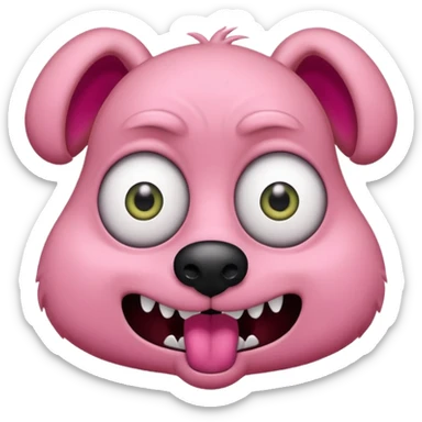 courage the cowardly dog sticker