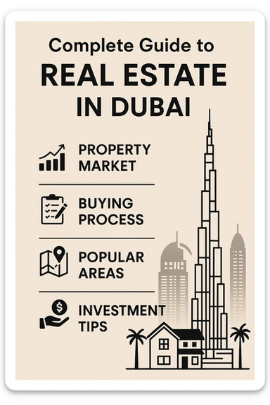 Complete guide to real estate in Dubai sticker