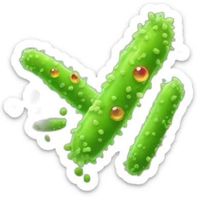 Bacteria  sticker
