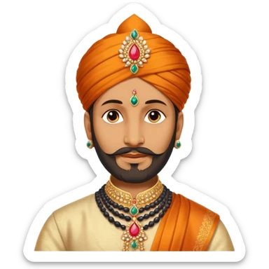 Chatrapati Shivaji Maharaj sticker