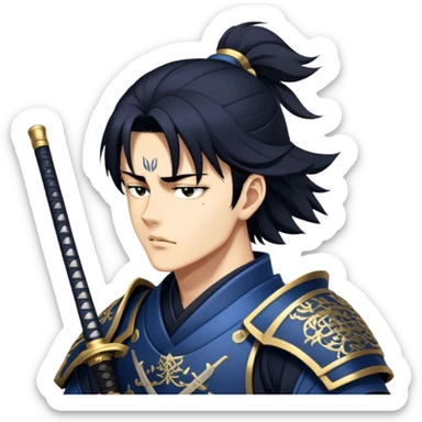 Samurai Strategist sticker