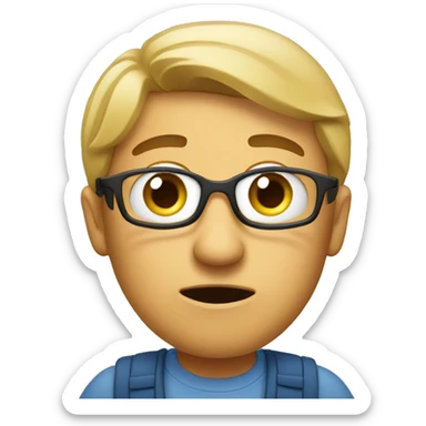 confused marketer sticker