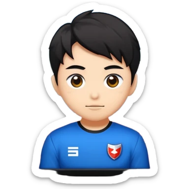 busan with esports logo sticker