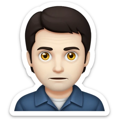 crie um serial killer sticker