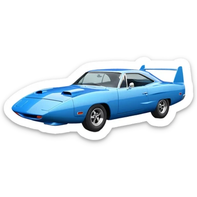 Plymouth Superbird perfect view  sticker