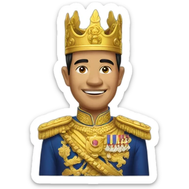 King of cambodia sticker