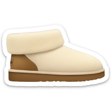 Ugg slippers sticker