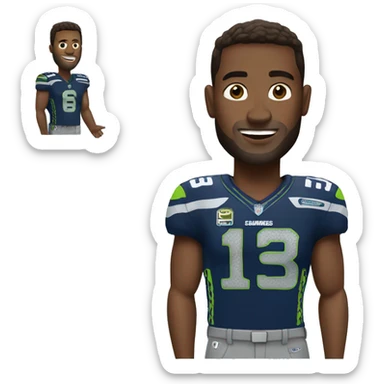Give me a man with a Seahawks car sticker