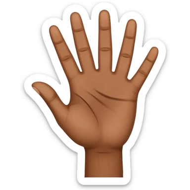 West side hand sign sticker