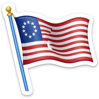 A flag that says Connor I’m going to tickle you sticker