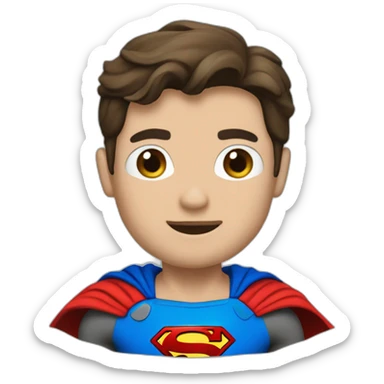 Me super man sticker