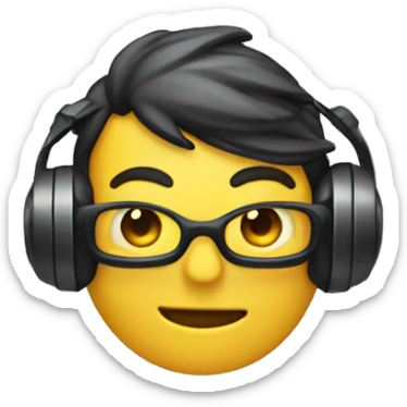 gamers with joystick sticker