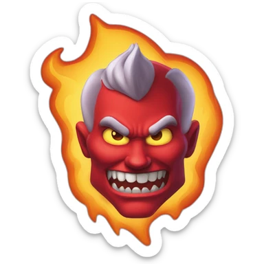 dracufeu-pokie-rouge-très-grand-flamme-queue sticker