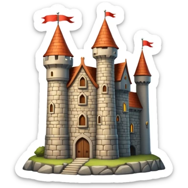 castle house  sticker