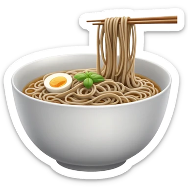 soba noodles sticker