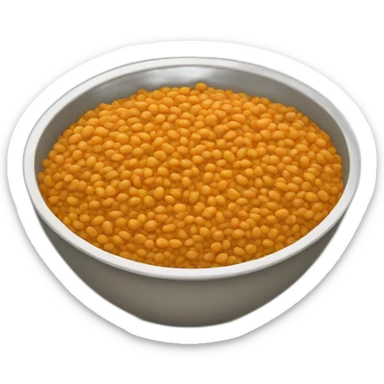 Bowl of lentils sticker