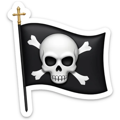 Je veux le drapeau des mugiwara sticker