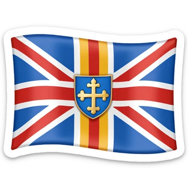 reformed anglican flag sticker