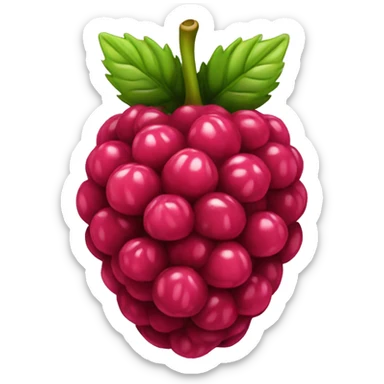 Raspberry  sticker