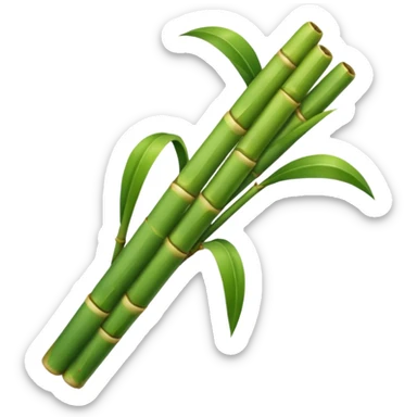 Un palo de caña de azúcar  sticker