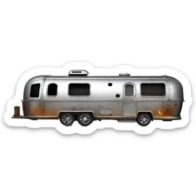 Tonka Darth Vader’s airstream rc caravan rusted  sticker