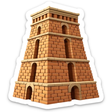 Tower of babylon sticker