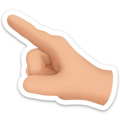 🖕🫰 fondi queste nella stessa mano sticker