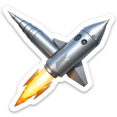 a nuclear-capable missile sticker