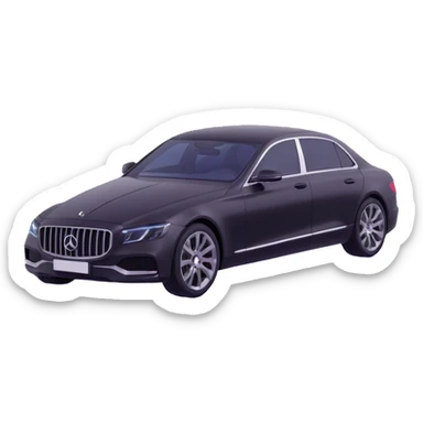 luxury car with a transparent film covering it, elegant and minimal, premium look sticker