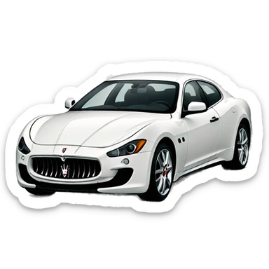 Maserati sticker