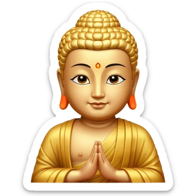 Buddha sticker