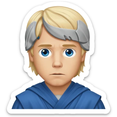 Star wars luke sticker