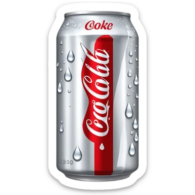 Diet Coke can sticker