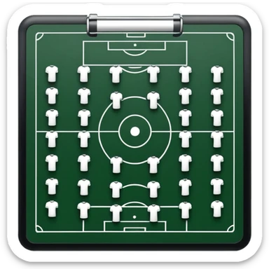 football playbook formation  eleven players sticker