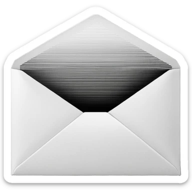 Open envelope + blank card, copperplate engraving + micro-stipple, pure black on pure white, crosshatch shading only, sharp, chiaroscuro + volumetric rays, tiny #fbcfe8 glow highlights --ar 16:9 --style raw --no 3d, glossy, gradients, gray, sepia, text sticker