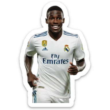 Vinicius jr real madrid brazilian dance sticker