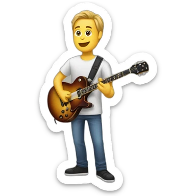 Tom kautliz guitariste sticker
