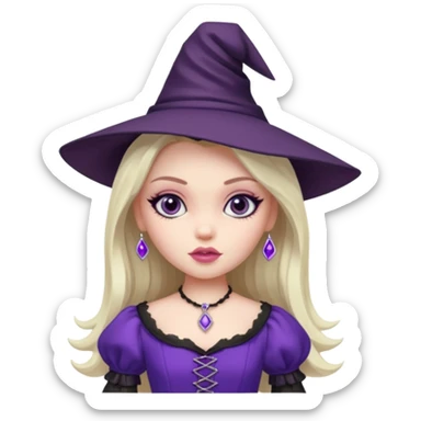 Witch's daughter bratz sticker