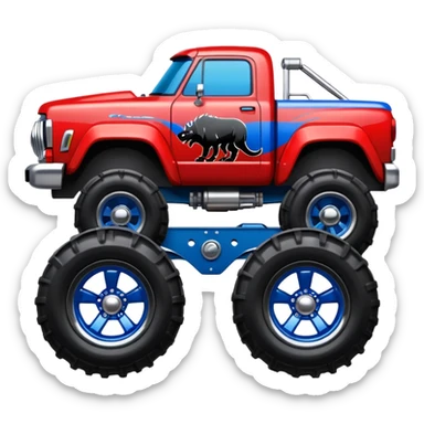 Monster Mutt best view  sticker