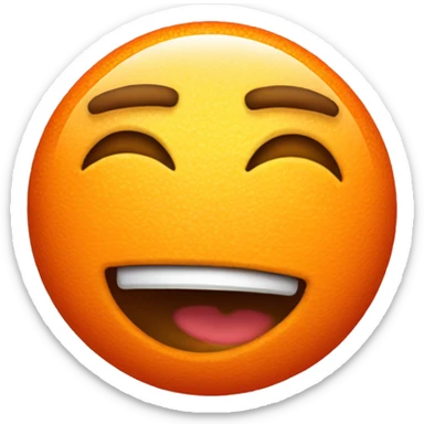 emoji aboutHypomania – Vivid Orange (#FFA500): Reflects high energy but less intense than mania. sticker