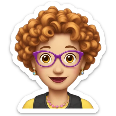 fancy nancy clancy sticker